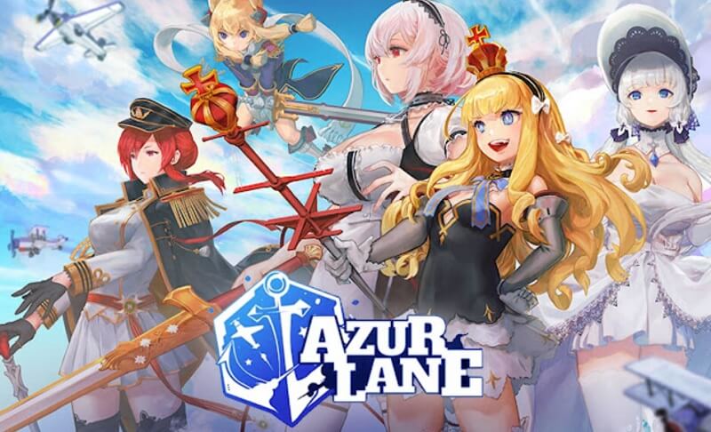 trò chơi anime 4 làn đường azur