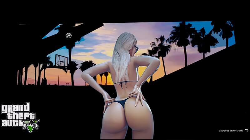 GTA series - The game with the most vulgar hot scene