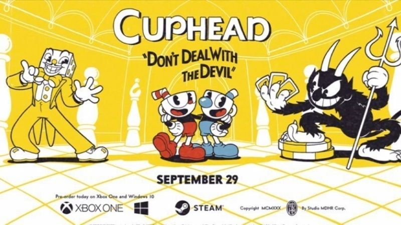 Cuphead game, indie game