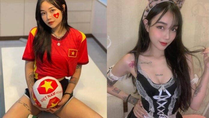 co-chip Nữ streamer Cô Chip tung 1 loạt ảnh tạo dáng táo bạo đốt mắt người hâm mộ