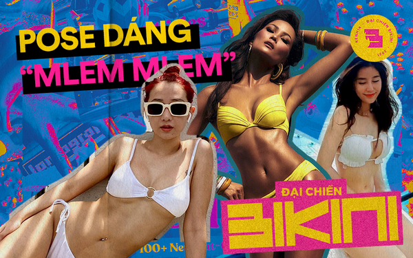 Những hot girl “mlem mlem” tham gia trào lưu “Đại chiến bikini” hot nhất hè này