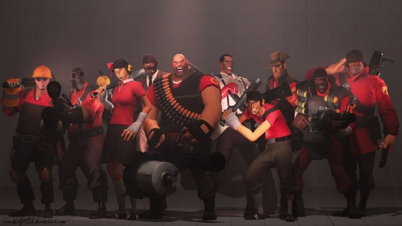 Team Fortress 2- Game FPS hay mang phong cách hoạt hình