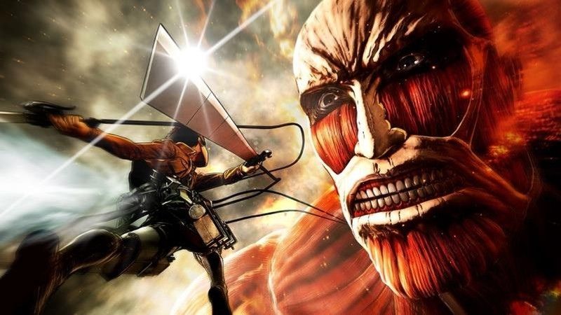 Attack on Titan - cartoon game in which you fight with giants just like on the screen