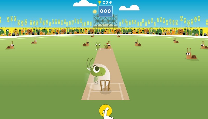 Cricket – Trò chơi Doogle bóng chày của Google