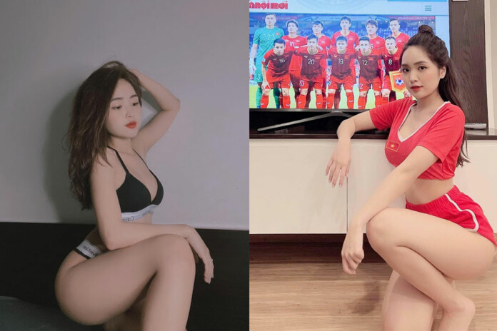 phuong-anh-co-vu-bong-da-voi-tam-hon-to-tron-0 Phương Anh Cổ Vũ Bóng Đá Với Tâm Hồn To Tròn Gây Sốc