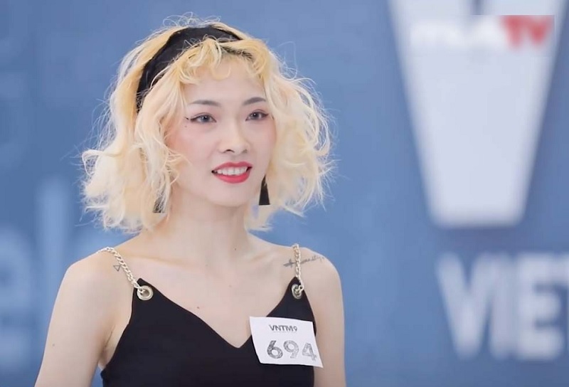 Tikka Hoàng Hiền - một hot tiktoker đi thi người mẫu