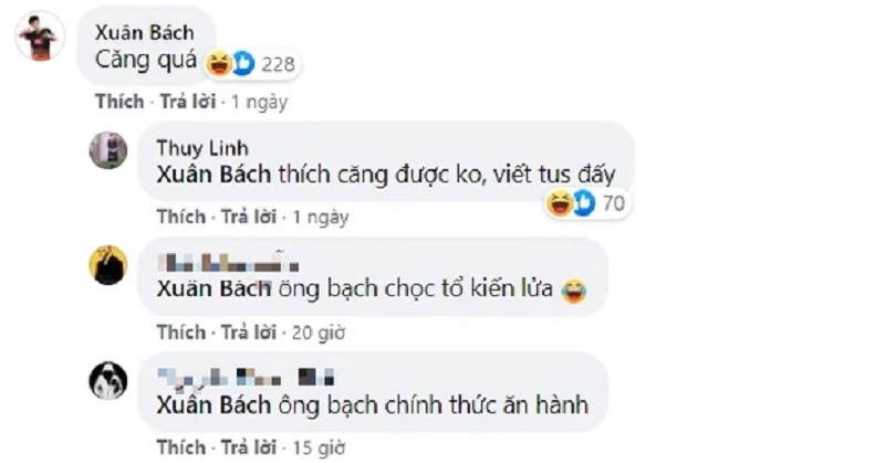 Bạn gái Xuân Bách gắt gỏng trên FB