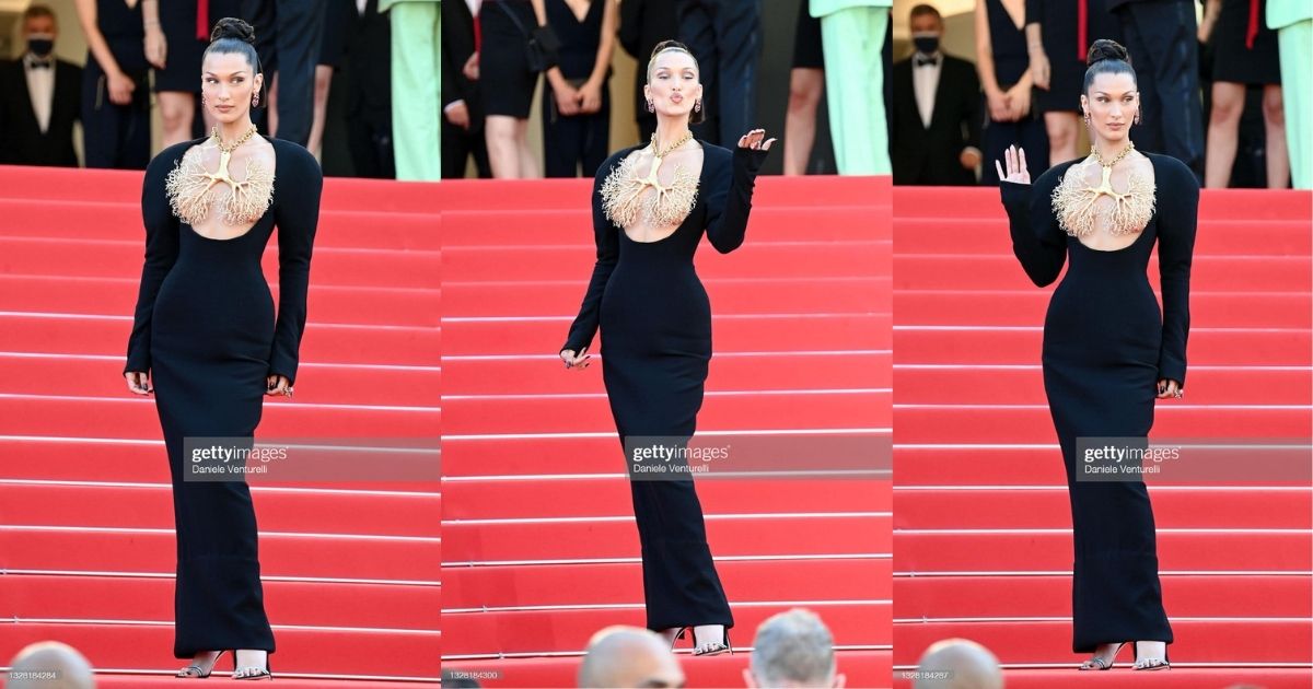 Bella Hadid thả rông vẫn sang dự LHP Cannes 2021, nhìn lại Ngọc Trinh chỉ thấy bẽ mặt