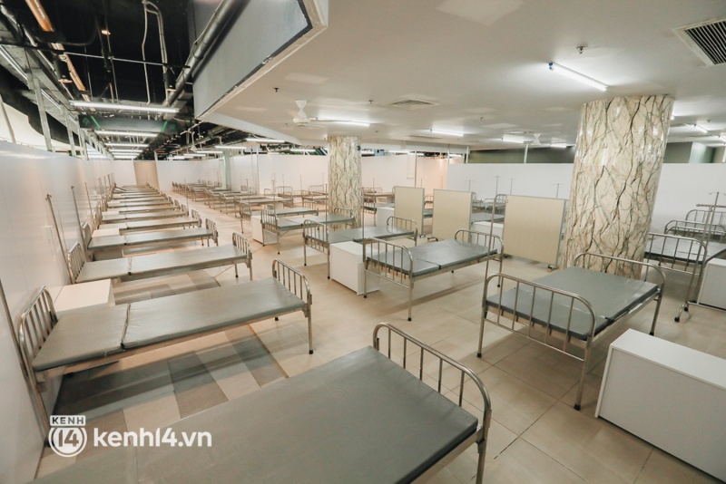 Một số hình ảnh hoàn thành xây dựng bệnh viện dã chiến Thuận Kiều Plaza