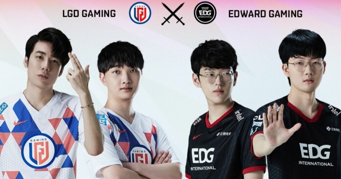 EDG-vs-LGD EDG toàn thắng - Lee Sin của Scout đá văng LGD ra khỏi bảng xếp hạng