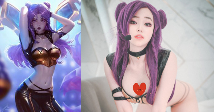 hot-girl-cosplay-lmht-phong-cach-goi-cam-sexy Cosplay LMHT hot girl khiến fan đỏ mắt với phong cách 18+