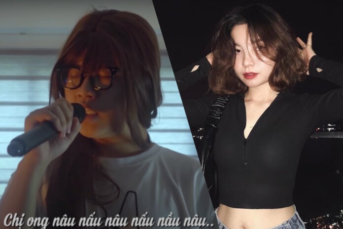 hotgirl-hat-chi-ong-nau-nau-nau-nau-that-tinh Danh tính và nhan sắc thật của nàng hot girl tạo hot trend chị ong nâu bản thất tình