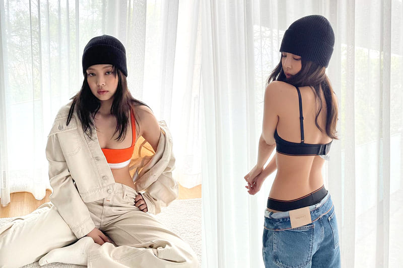 Jennie Blackpink cởi áo mở cúc quần cực sexy tiếp tục khiến fan "xịt máu" trong series ảnh nội y mới