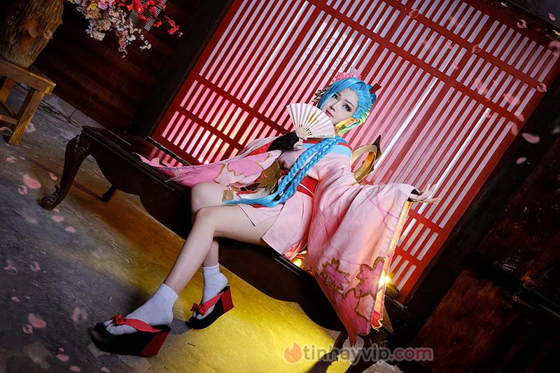 Liên quân cosplay Airi Kimono