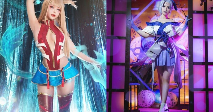 Liên quân cosplay: Dàn coser hóa thân thành các nữ tướng vừa ngọt vừa nóng Cosplay Liên Quân 18+: Dàn coser hóa thân thành các nữ tướng vừa ngọt vừa nóng