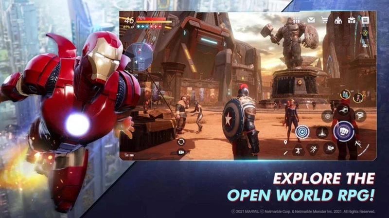 Marvel Future Revolution thừa hưởng bản quyền của toàn bộ siêu anh hùng khiến game thủ “điêu đứng”