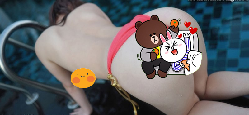 Mia diện bikini khoe ngực khủng, mông tròn, dáng nuột bên hồ bơi 8