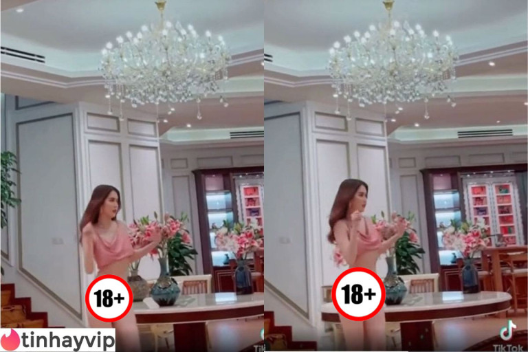 Ngọc Trinh diện bikini tung tăng và hình ảnh Vũ Khắc Tiệp sờ mông Trinh ngay trên livestream
