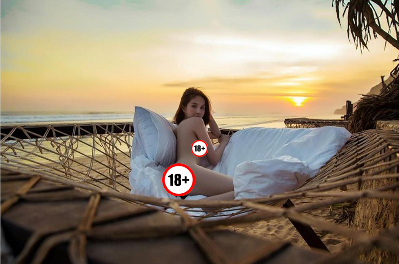 Ngọc Trinh diện bikini tung tăng và hình ảnh Vũ Khắc Tiệp sờ mông Trinh ngay trên livestream Ngọc Trinh 11