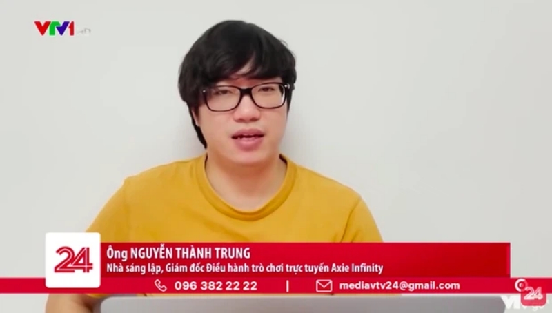 Nguyễn Thành Trung CEO Axie Infinity