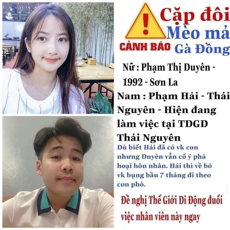 Nhân viên Thế Giới Di Động bỏ rơi vợ bầu 7 tháng, ngoại tình với hotgirl Sơn La 4