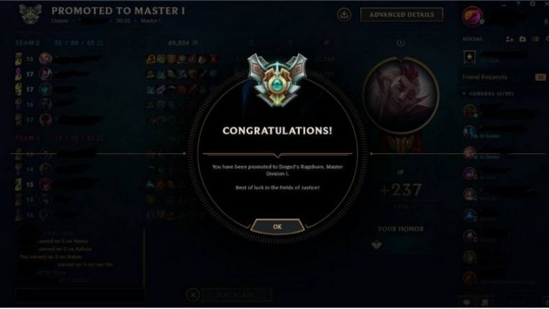 How to calculate rankings in League of Legends