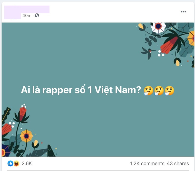 Rapper số 1 Việt Nam là ai?! Vị trí này từ nay liệu có khó tìm?