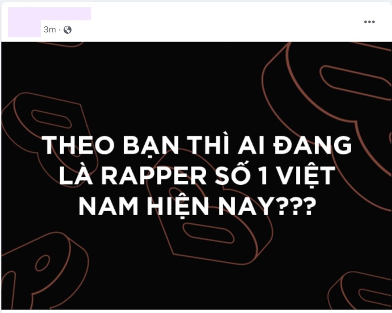 Rapper số 1 Việt Nam là ai?! Vị trí này từ nay liệu có khó tìm