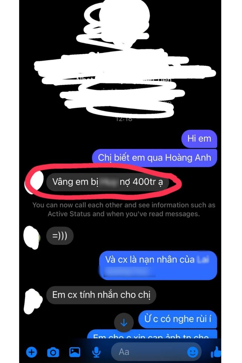 Một người khác cũng bị người này vay với số tiền 400 triệu đồng