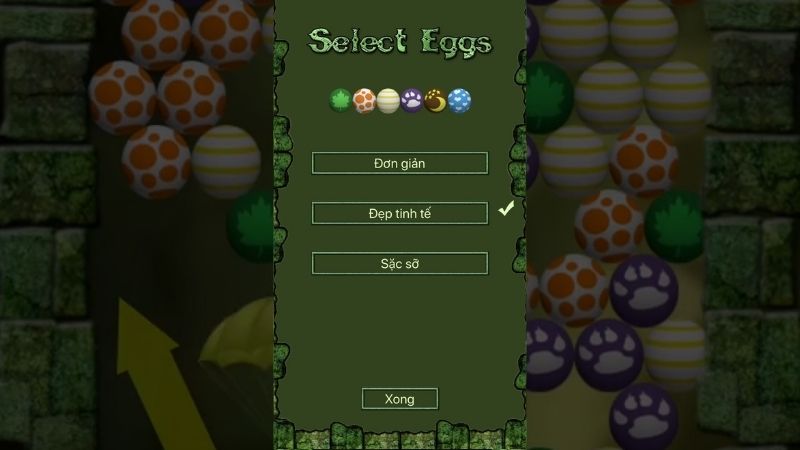 Đánh giá về đồ họa và âm thanh của game Egg Shoot