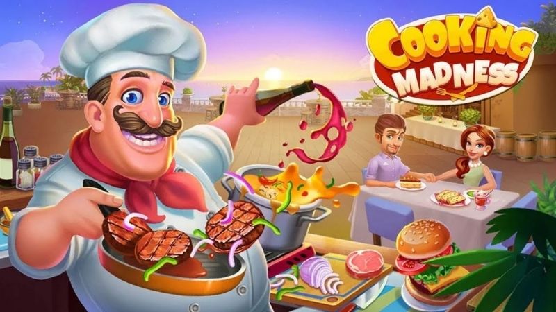 Cooking Madness - Trò chơi nấu ăn miễn phí dành cho gamer try hard