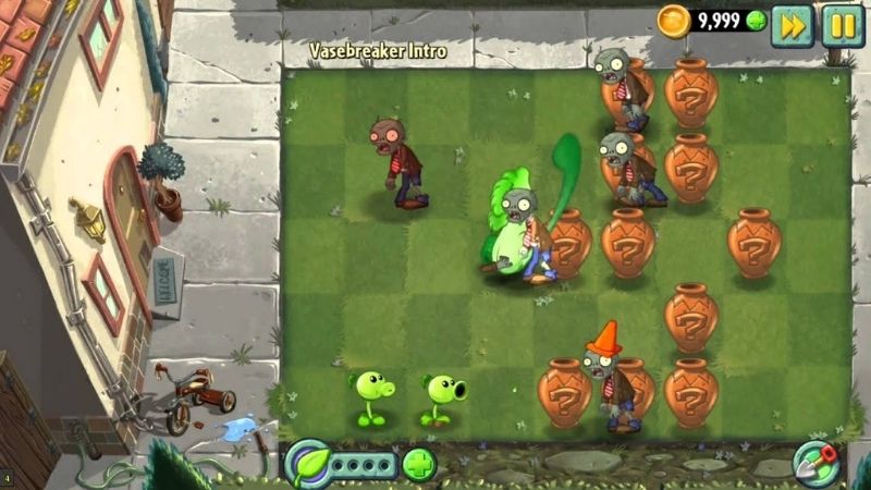 Plants vs Zombies 2 Bình vỡ