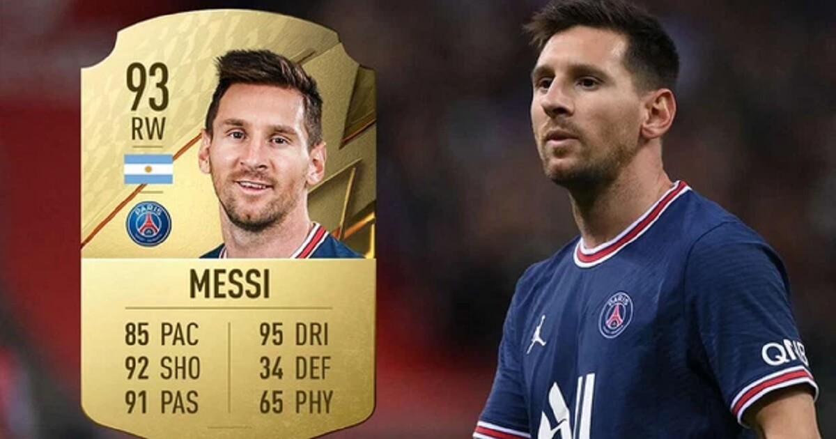 FIFA 22 hé lộ top 100 cầu thủ mạnh nhất, Lionel Messi vẫn chễm chệ top 1