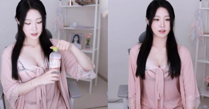 Han-Kyung-mac-do-xuyen-thau Han Kyung mặc đồ xuyên thấu trò chuyện với fan hâm mộ