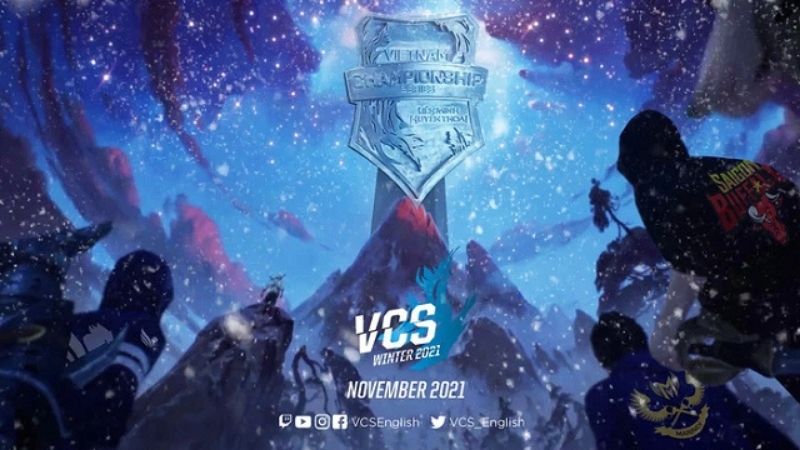 VCS Mùa Đông 2021 đã chính thức ấn định ngày thi đấu