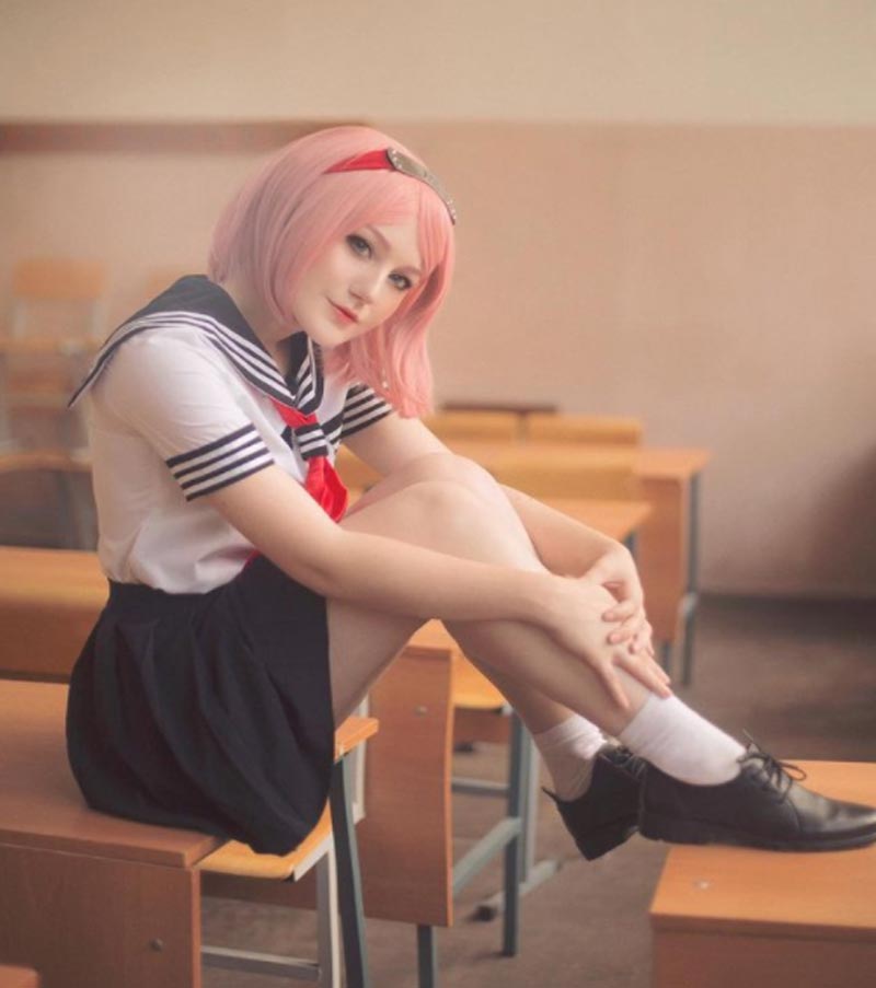 Sakura phong cách học sinh