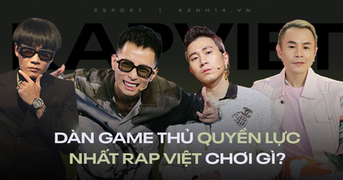 HLV Rap Việt Mùa 2 toàn là game thủ thứ thiệt trong làng Rap