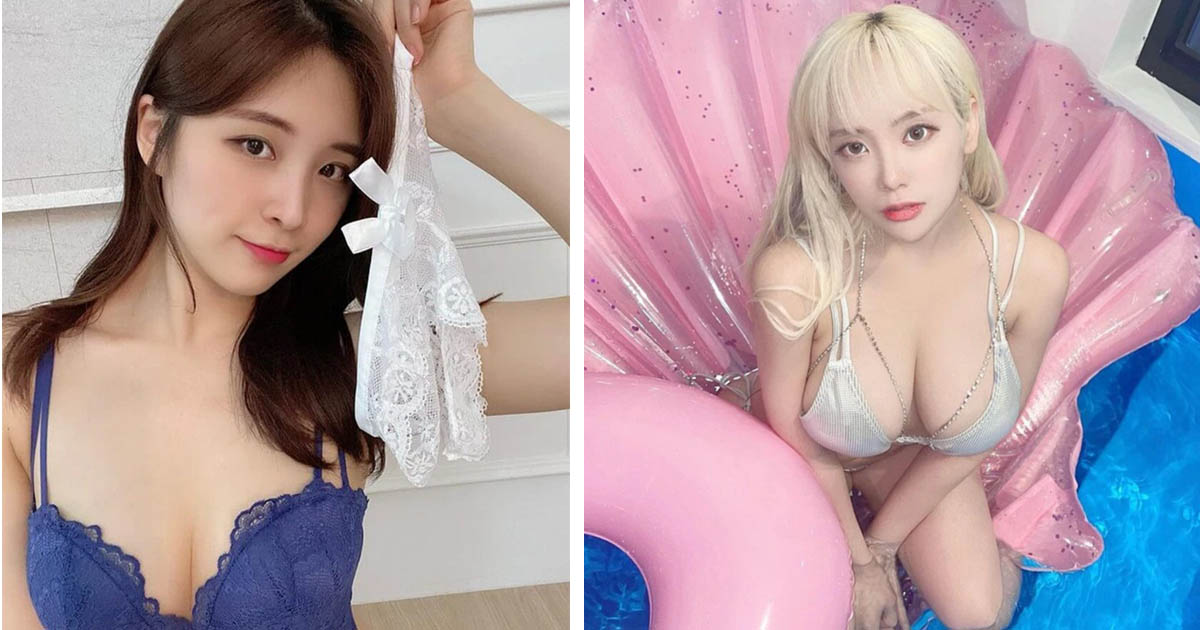 Hàng loạt nữ streamer Hàn Quốc show hàng hở ngực