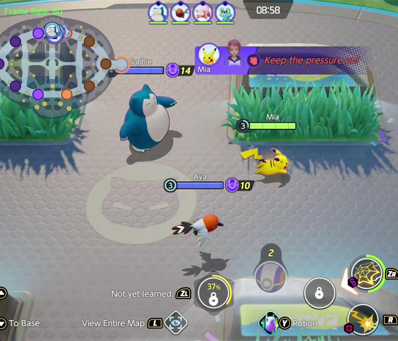 Bản đồ Pokemon Unite