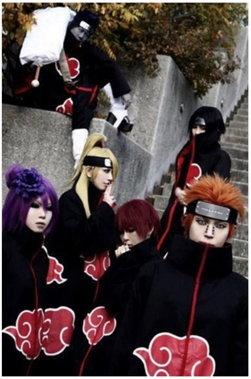 Ảnh cosplay Tổ chức Akatsuki (Naruto)
