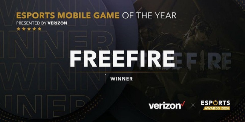 Free Fire đã từng đoạt giải Esports Mobile Game of the Year 2020