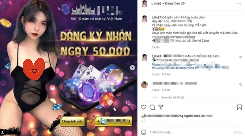 người mẫu web đen