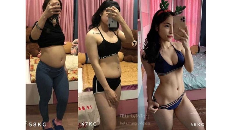 Lê Huyền Trang bất ngờ giảm cân khiến nhiều người trầm trồ