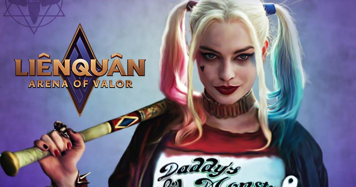 Liên Quân Mobile Harley Quinn skin không có tướng DC thứ 6