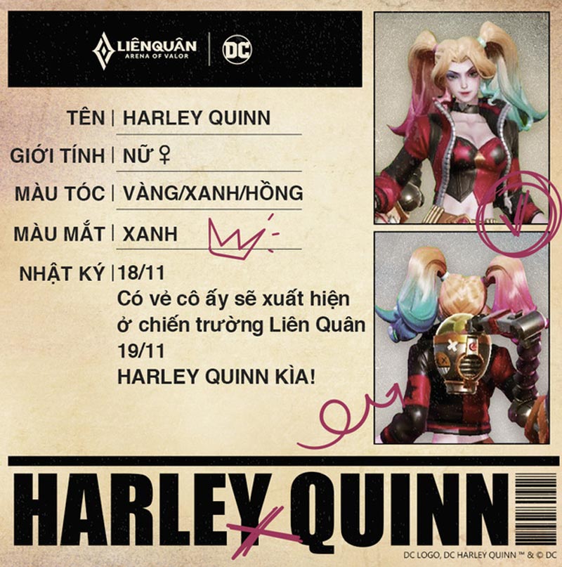 Liên Quân Mobile Harley Quinn