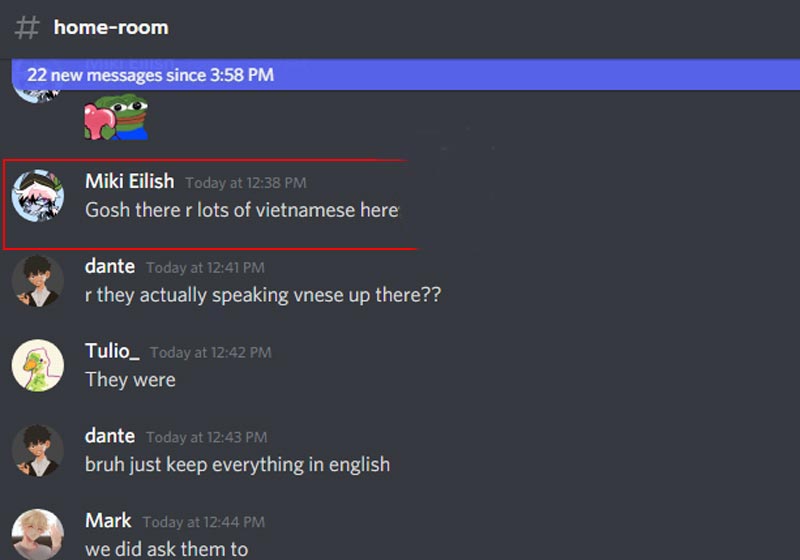 group chat discord