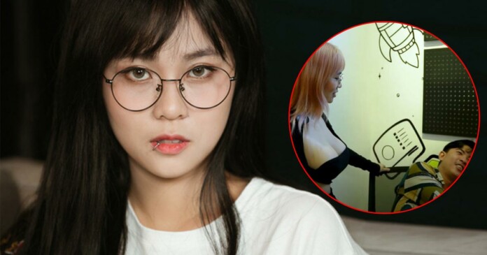 misthy-gay-soc-vi-de-lo-vong-1-va-cai-ket-bat-ngo-0 MisThy gây sốc vì để lộ vòng 1 khủng fan ngã ngửa vì cái kết
