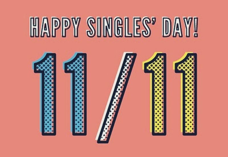 Ngày 11/11 là ngày lễ độc thân ở Trung Quốc