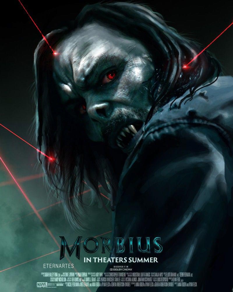 poster Morbius ra mắt đầu năm 2022