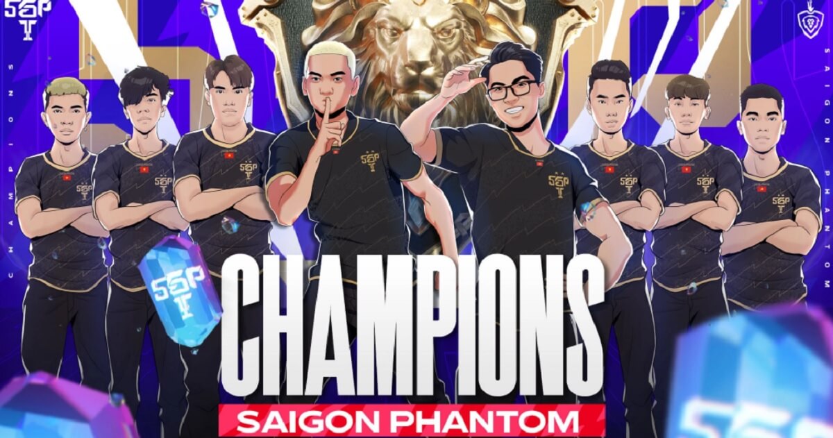 Saigon Phantom vô địch ĐTDV Mùa Đông 2021